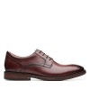 Clarks - Un Hugh Lace Brown Leather